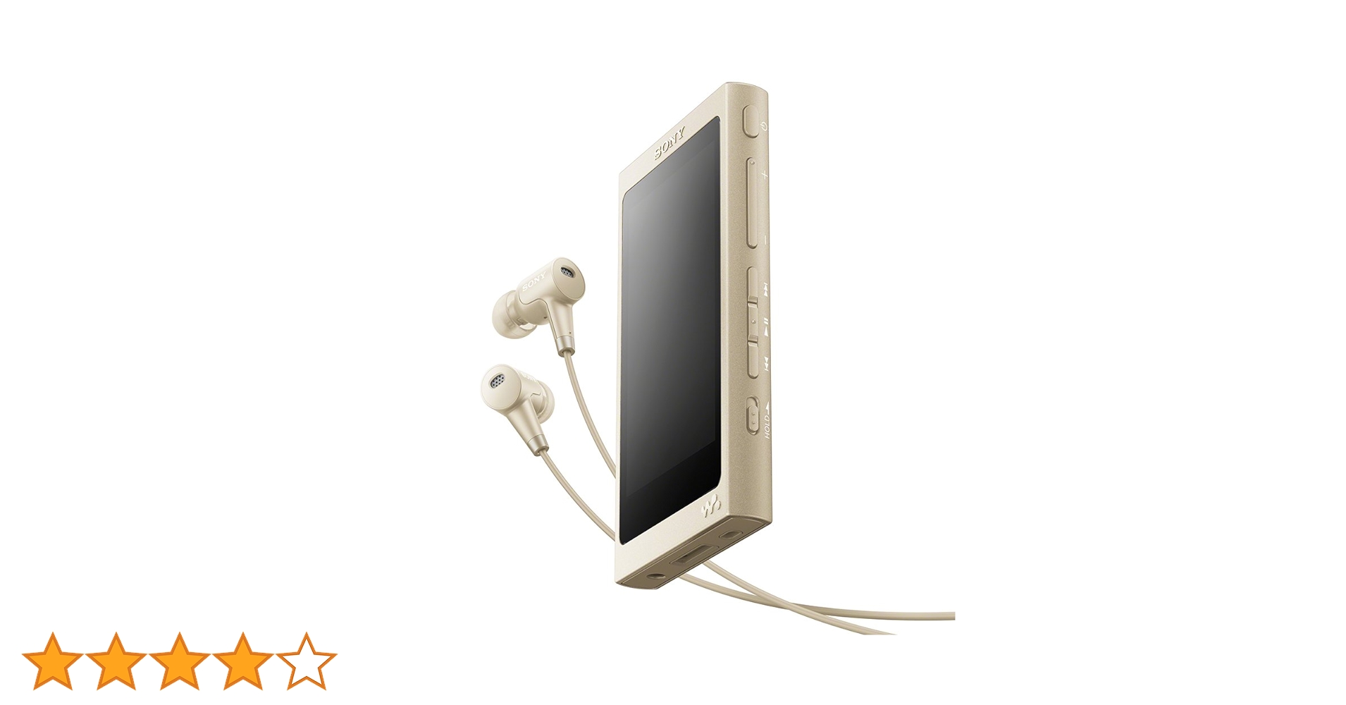 SONY ウォークマン NW-A45HN (N) ペールゴールド 16GB Amazon.co.jp: ソニー ウォークマン Aシリーズ 16GB NW-A45HN